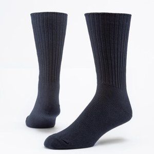NWT Maggie's Organics Organic Cotton Socks - Allergy Crew in Black Size S